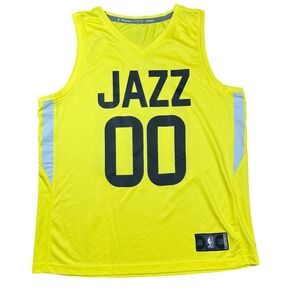 Fanatics Utah Jazz Clarkson Jersey NBA‎ Tank Top Sleeveless Yellow L